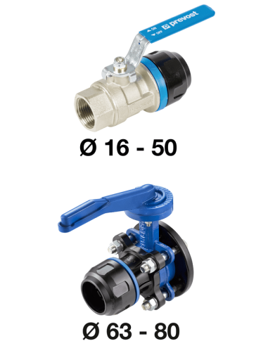 PPS1 RSIF - Vanne filetée femelle cylindrique avec raccordement pour tubes